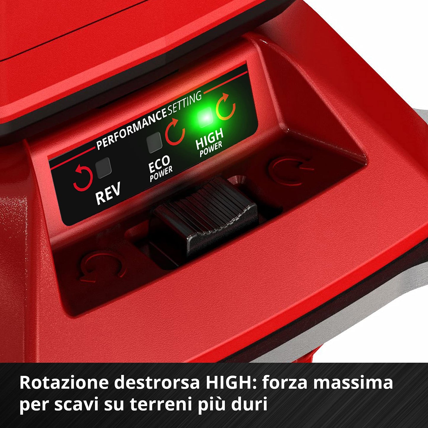 Einhell Trivella a batteria GP-EA 18/150 Li BL- Solo Power X-Change (ioni di litio, 18 V, motore senza spazzole, incl. punta per trivella Ø 150 mm, fornitura senza batteria e senza caricabatteria)