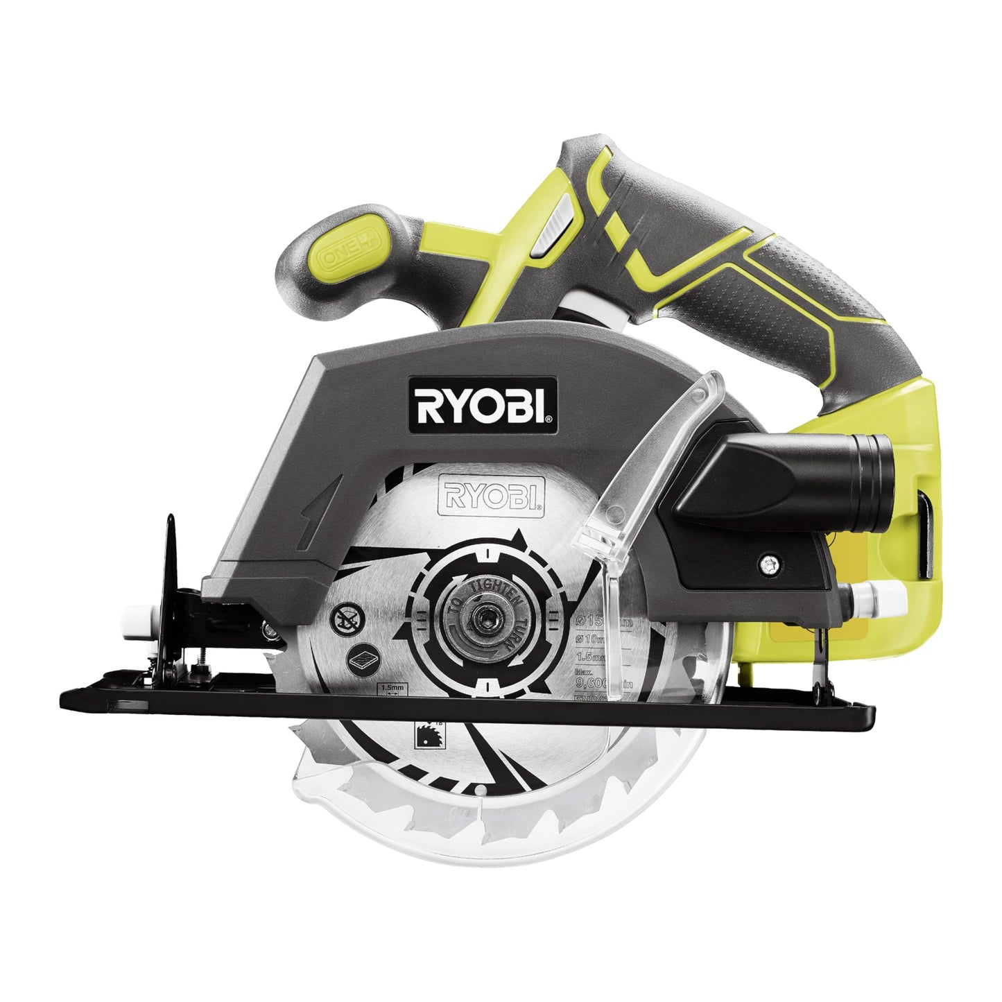 Ryobi R18CSP-0 Sega Circolare a Batteria 18V ONE+, Batteria Non Inclusa, Diametro Lama 150mm