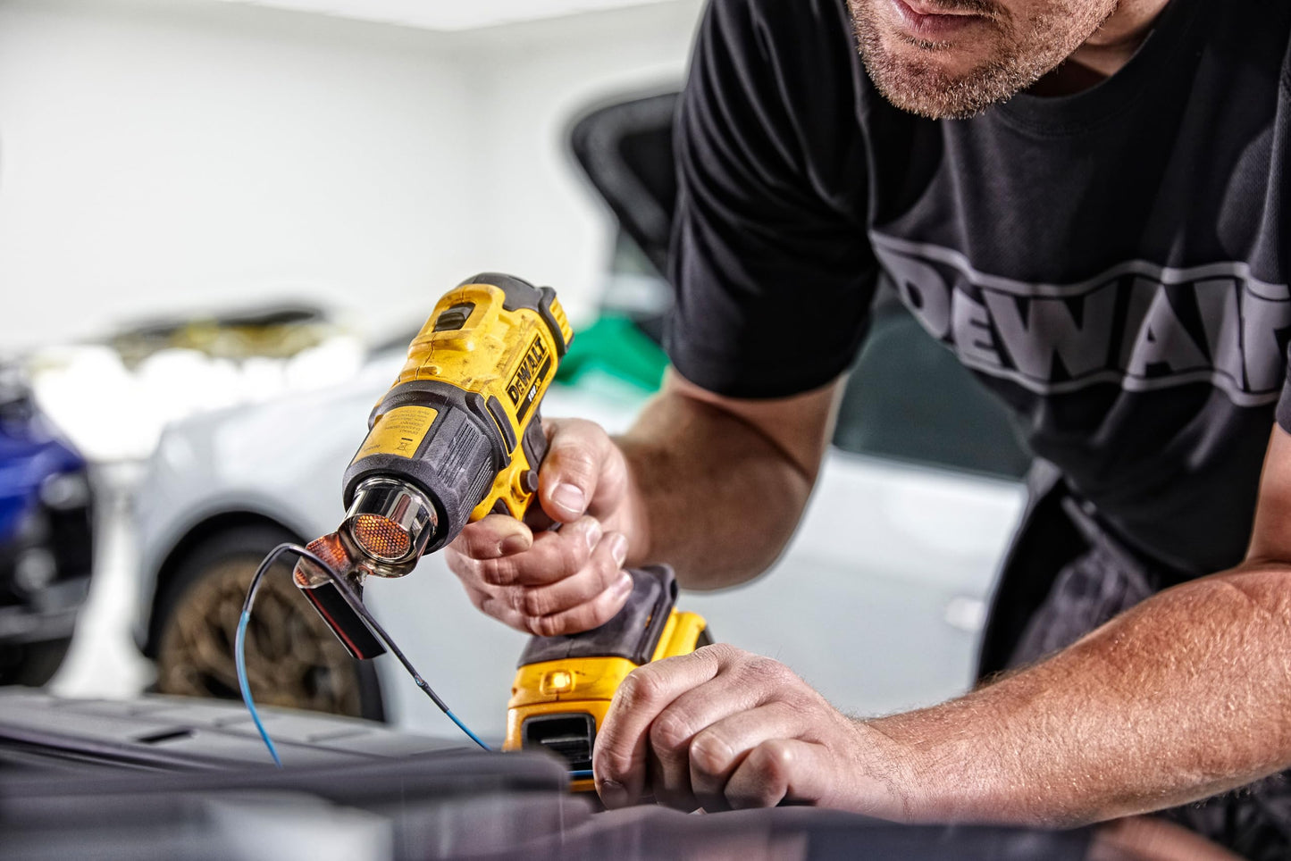 DEWALT Pistola termica XR 18V 2 regolazioni di temperatura, DCE530N-XJ