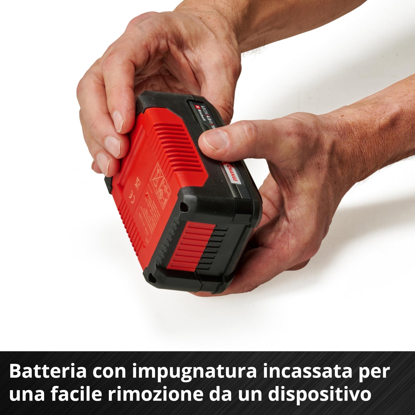 Einhell Originale PXC Twin Pack 4,0 Ah Batterie, 18 V, Per tutti i dispositivi Power X-Change, Gestione dinámica della batteria, cicli di ricarica ada), Confezione da 2, nessun caricabatterie