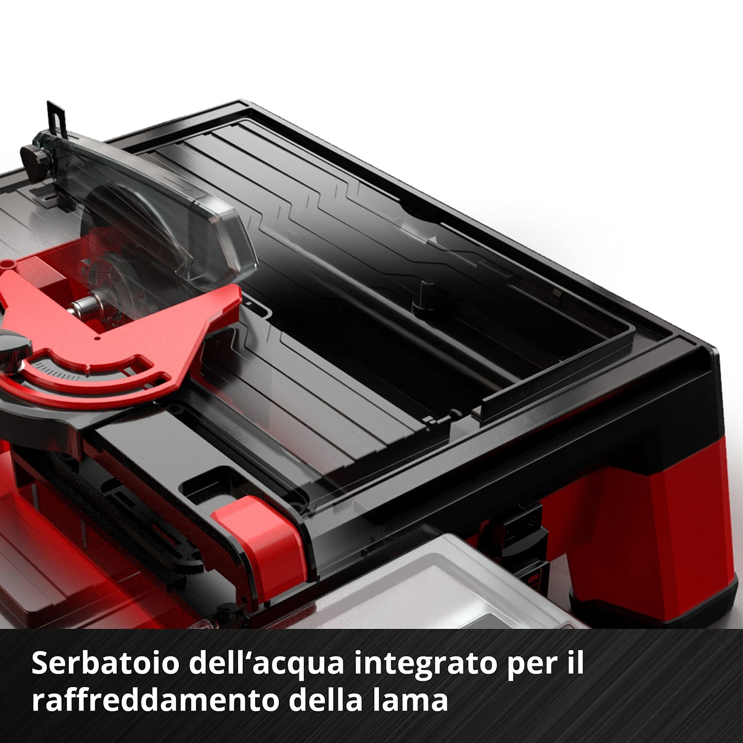 Einhell Tagliapiastrelle a batteria TE-TC 18/115 Li-Solo Power X-Change (ioni di litio, 18 V, max. 3.800 giri/min, incl. disco da taglio da 115 mm, senza batteria e caricabatteria)