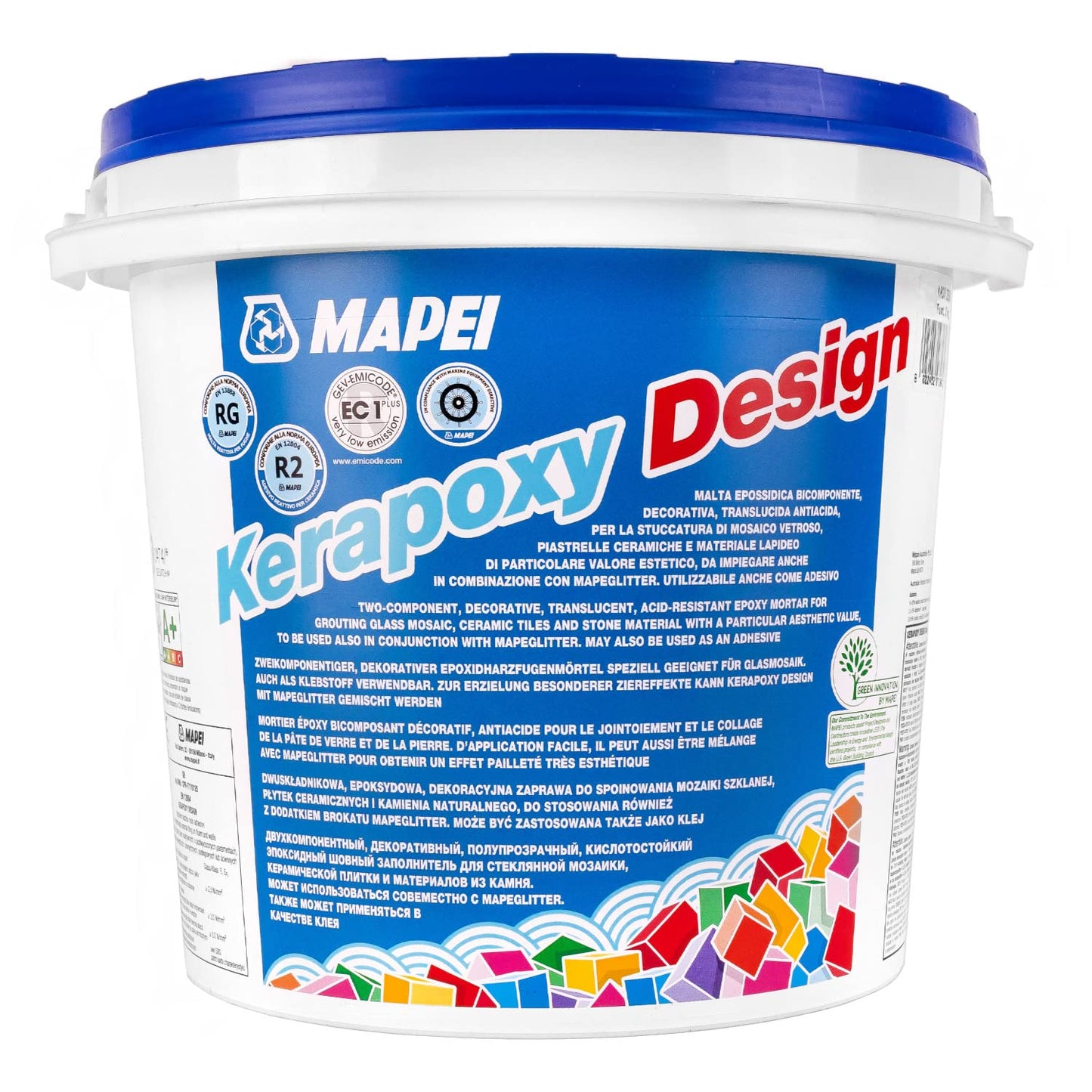 Malta per stuccatura 3kg Kerapoxy Design Mapei - Colore: GRIGIO ARGENTO/111