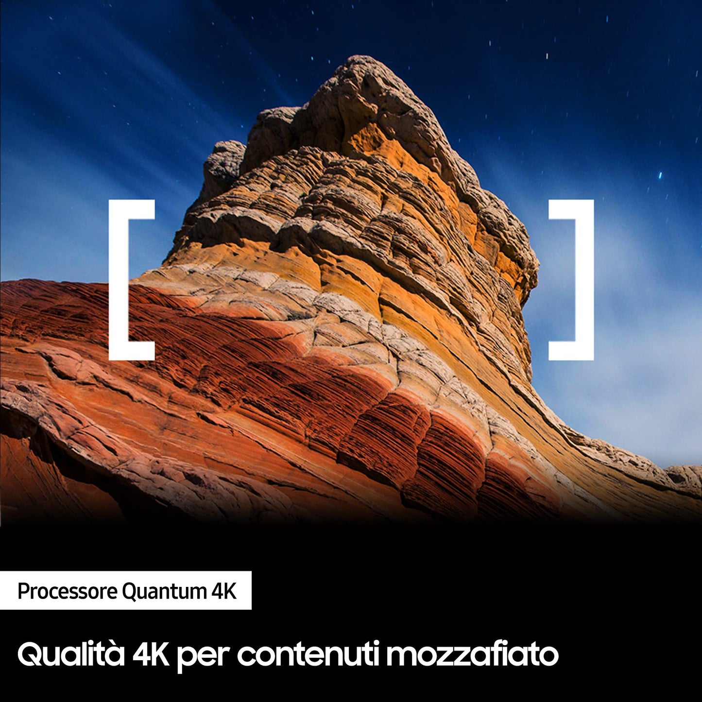 Samsung Lifestyle TV QE43LS05BGUXZT The Sero QLED 4K, Smart TV 43" Matte Display, Schermo rotante, OTS Lite, Integrato con Bixby e Alexa compatibile con Google Assistant, Navy Blue 2022