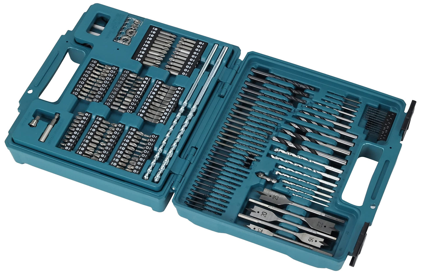 Makita E-11689 - Set di Punte per Trapano e Viti, 256 Pezzi