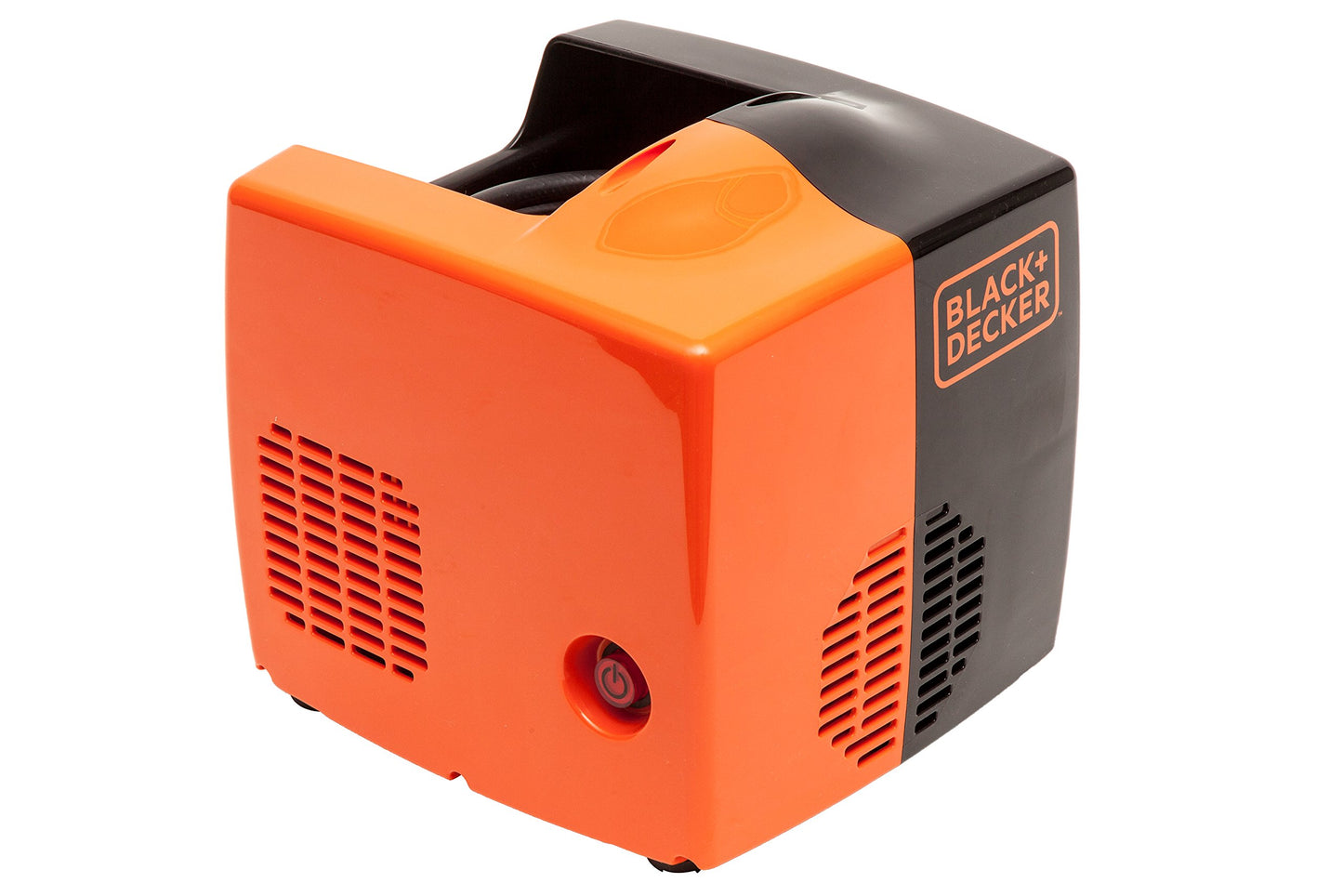 BLACK+DECKER Compressore d'Aria, Nero/Arancione, BD 195 Cubo