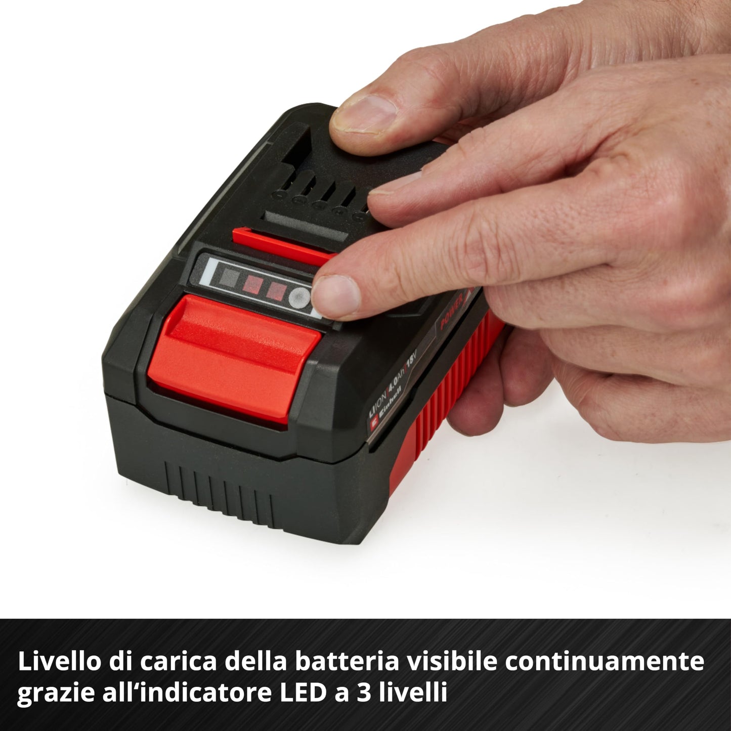 Originale Einhell Starter kit 2 batterie da 4,0 Ah e Twincharger Power X-Change (Li-Ion, 18 V, 75 minuti di ricarica, adatto a tutti i dispositivi Power X-Change)