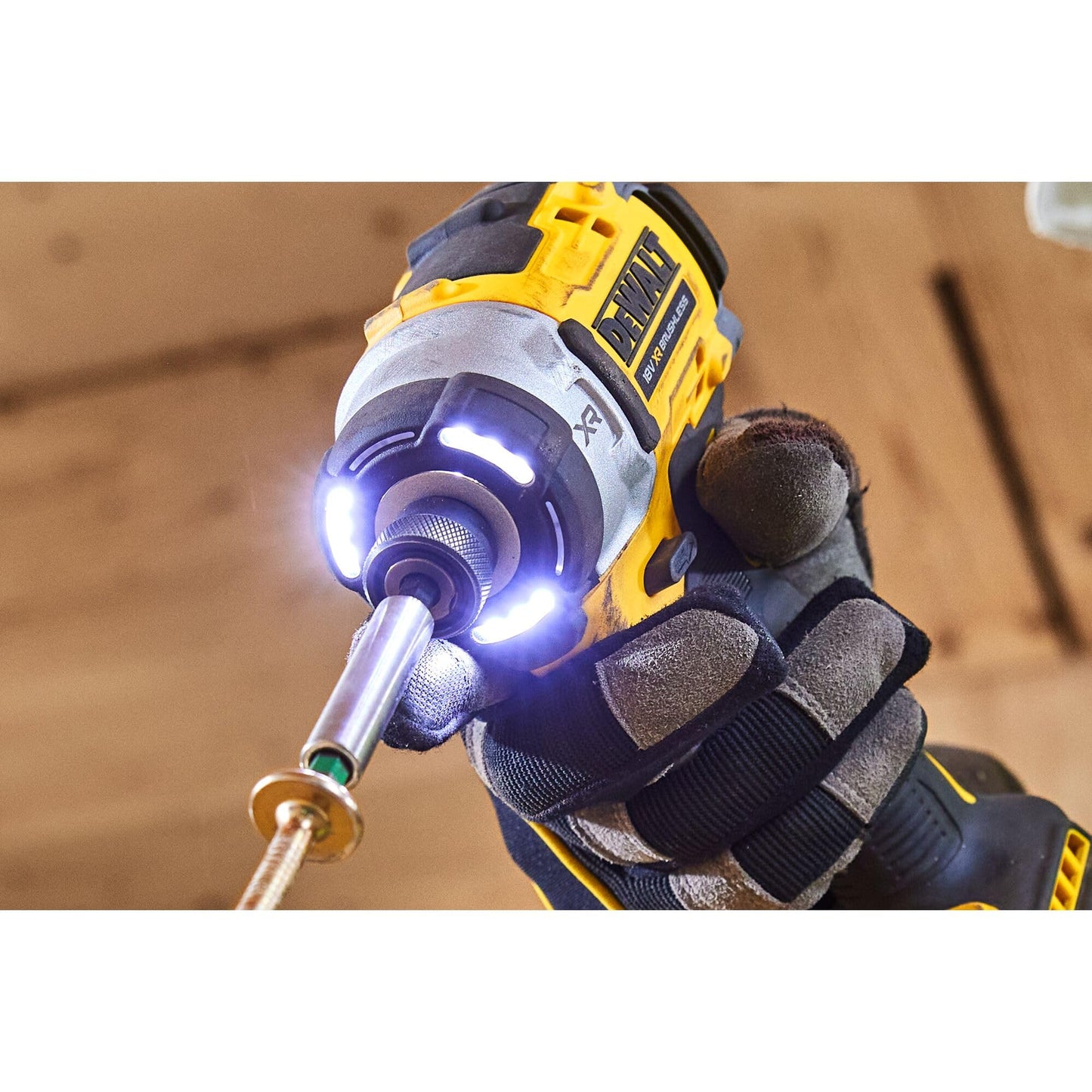 DEWALT Avvitatore a impulsi 18V XR Brushless, unità nuda, DCF860N-XJ