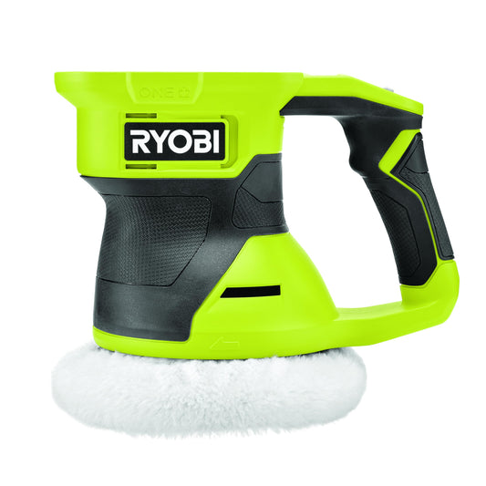 Ryobi RBP18150-0 Lucidatrice 150 mm 18V, Batteria Non Inclusa, Lucidatrice Auto a Batteria, Motore Fino a 4.600 orbite/min, 2 Velocità, Diametro Platorello 150 mm