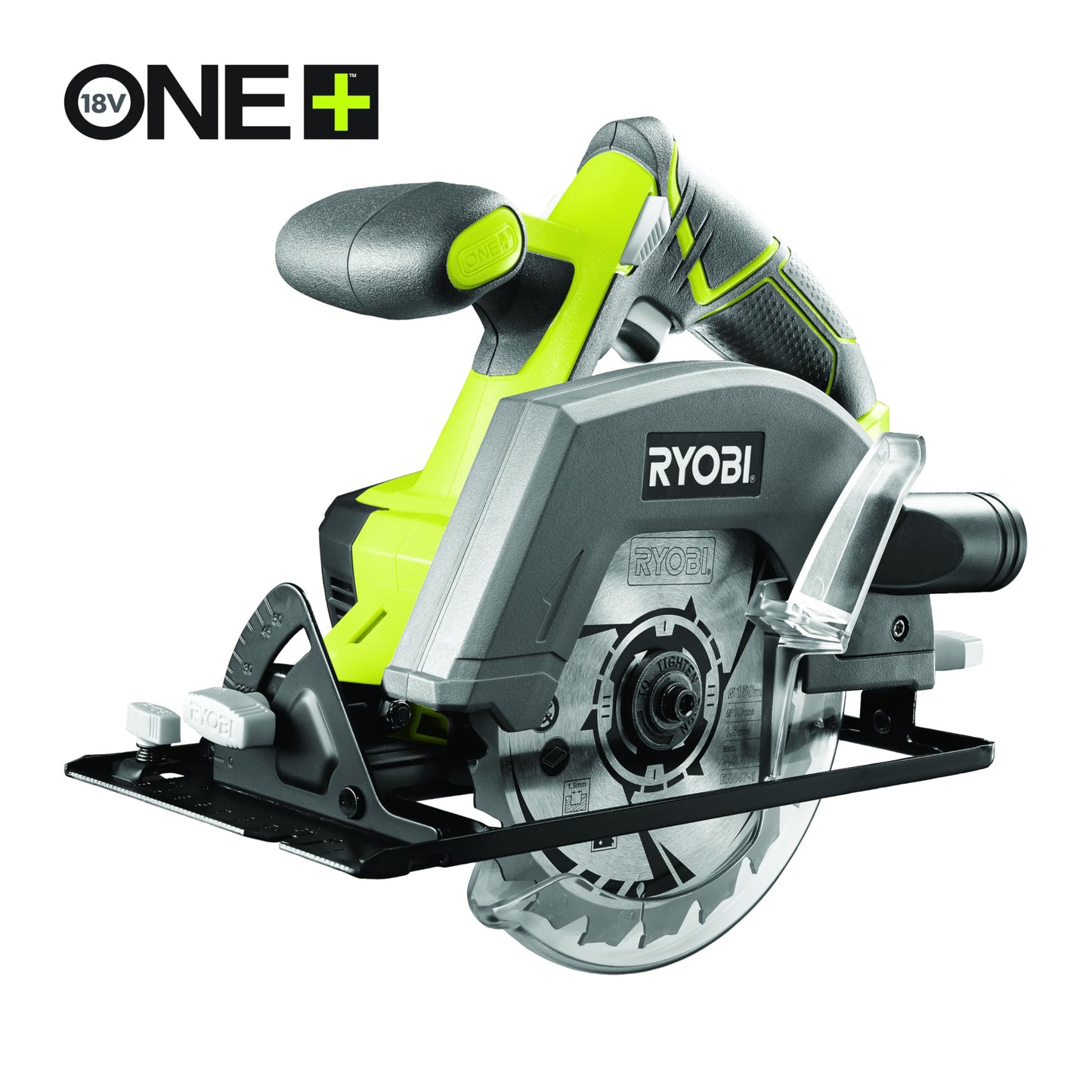 Ryobi R18CSP-0 Sega Circolare a Batteria 18V ONE+, Batteria Non Inclusa, Diametro Lama 150mm