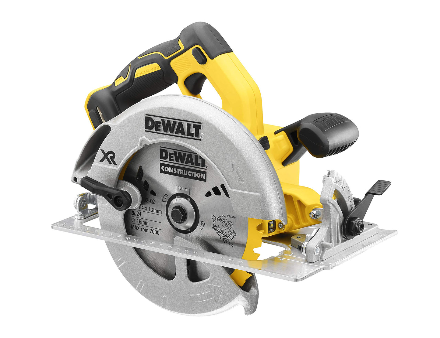 DEWALT Sega circolare TSTAK, senza batterie e caricabatterie, DCS570NT-XJ