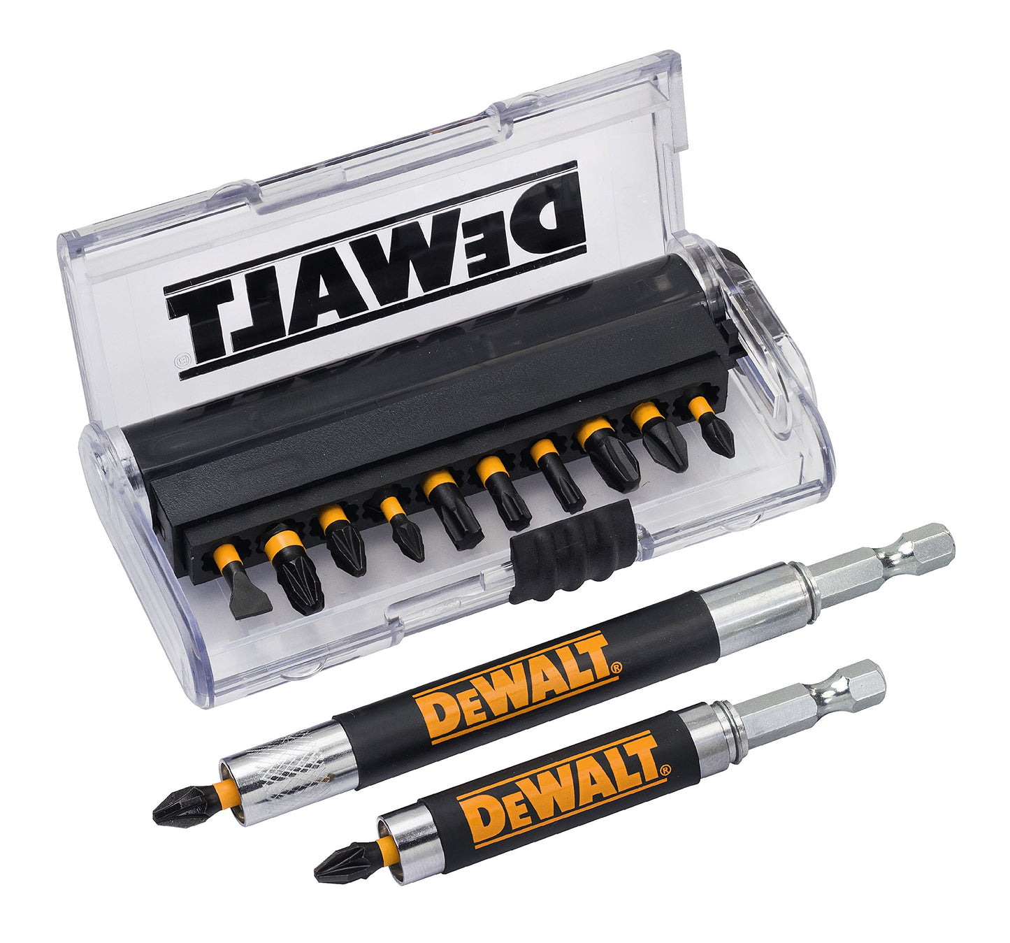 DEWALT Set composto da 14 pezzi assortiti: Ph1 , Ph2, Ph3, DT70512T-QZ