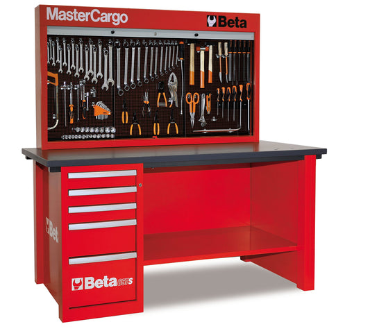 Beta Tools C57S B/R-Bancada Mastercargo Vermelho