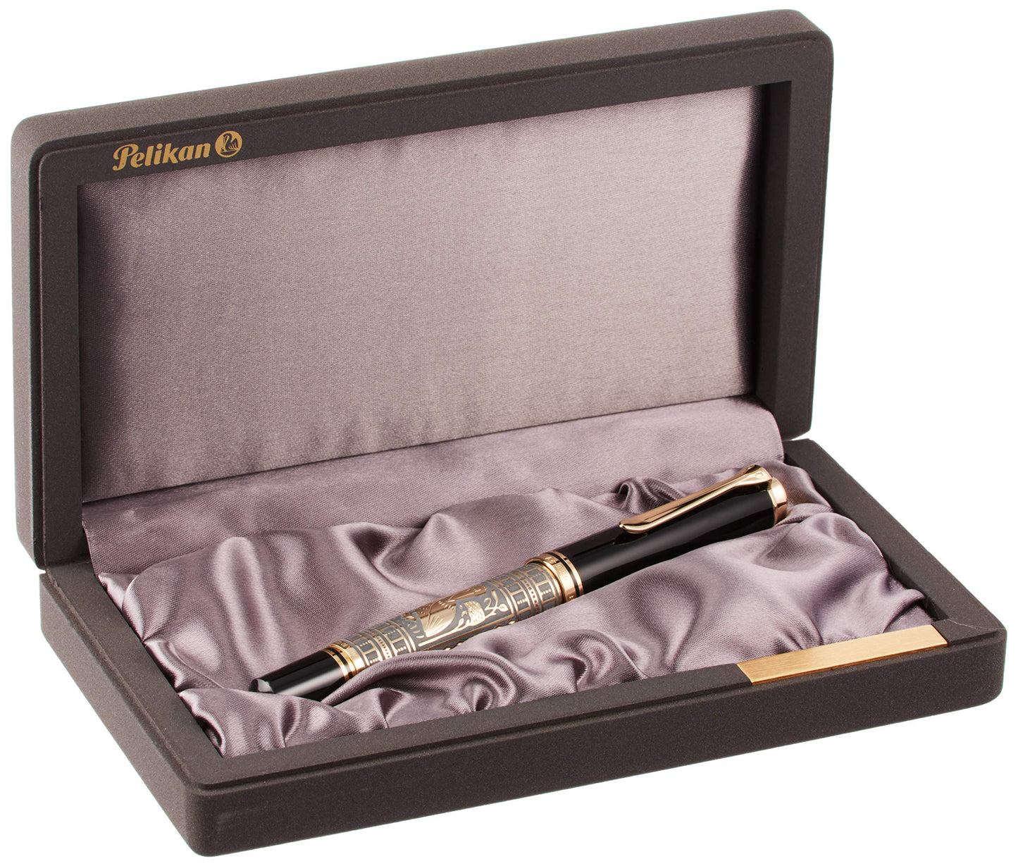 Pelikan M900 Penna Stilografica Toledo 900 Pennino Ef in Cofanetto Regalo, Nero