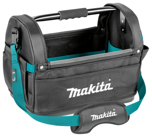 Makita E-05430 Blue Collection-Borsa Porta Attrezzi con Tracolla, Blu, M