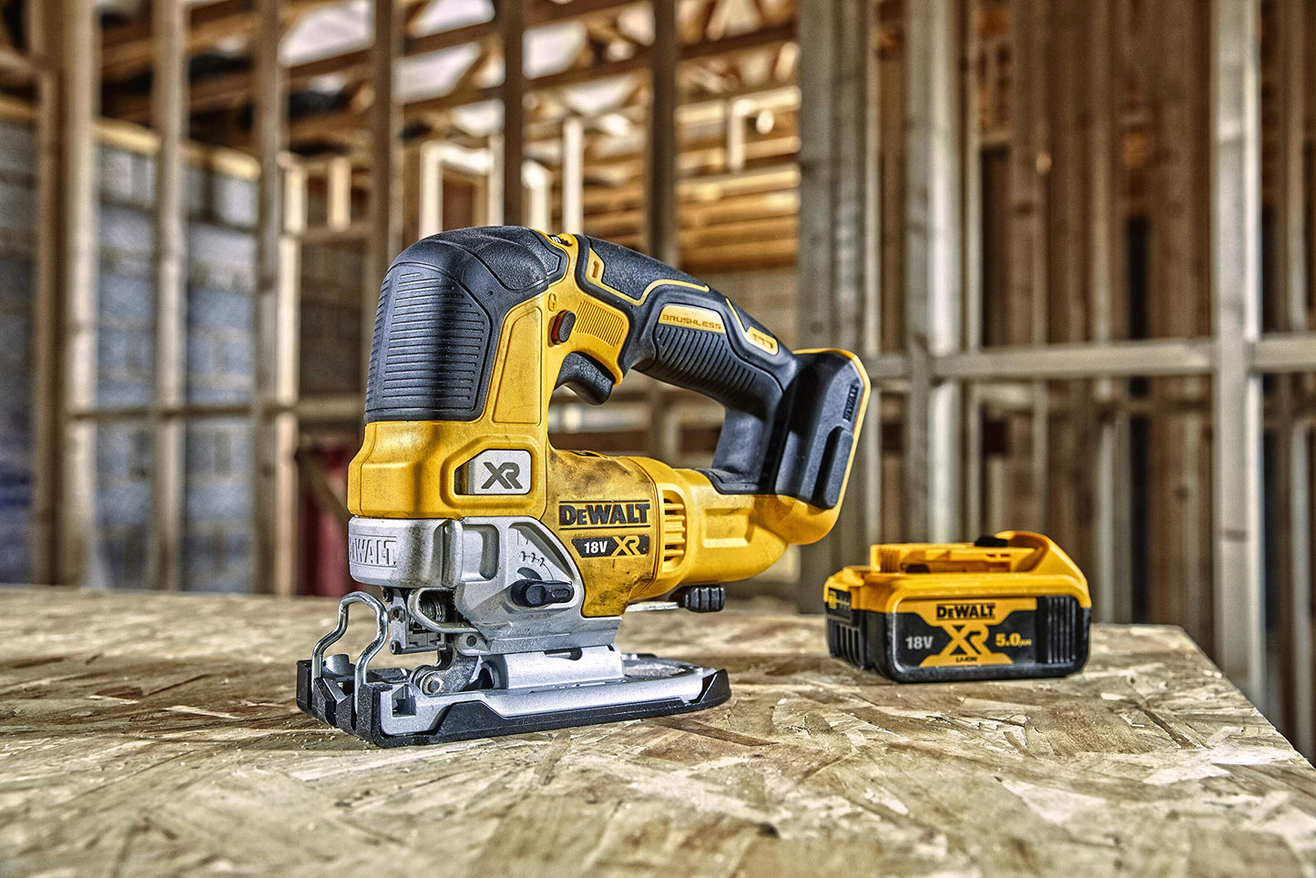 DEWALT Seghetto alternativo 18V Motore BRUSHLESS, DCS334P2-QW