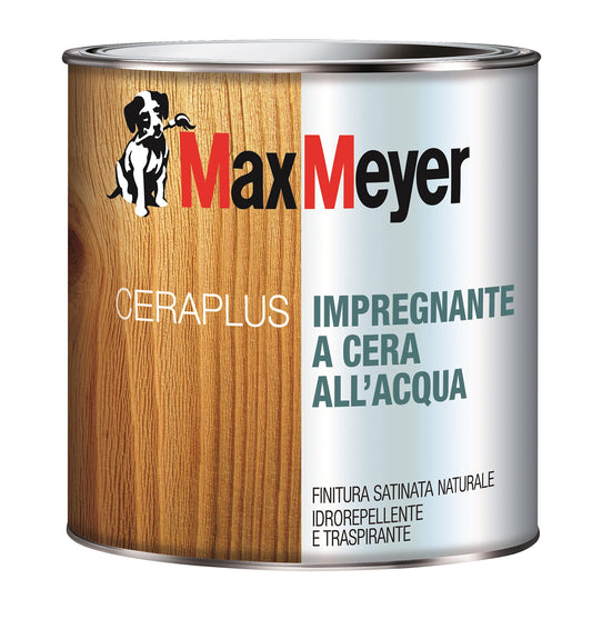 Max Meyer Ceraplus Impregnante a cera all'acqua - Colore: 5 Noce Chiaro - Max Meyer - Formato Lt 2,5