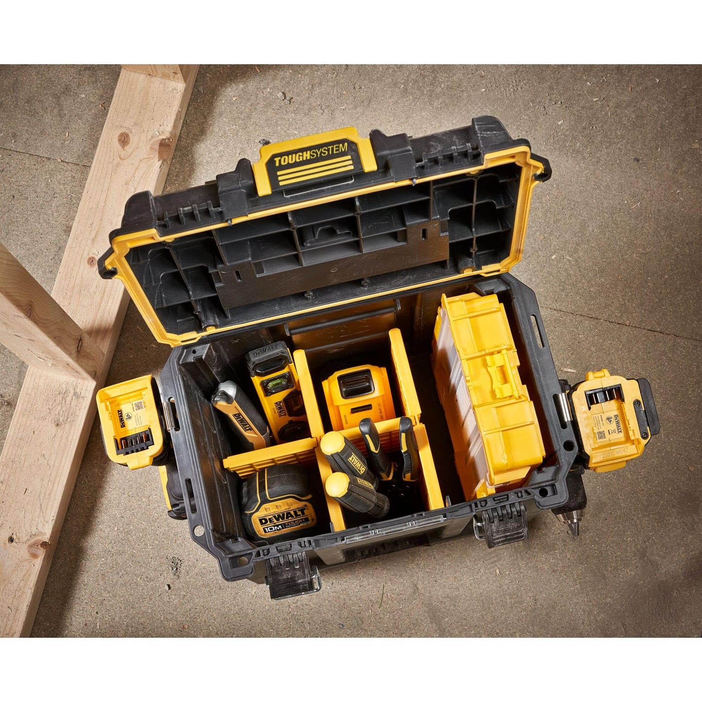 Dewalt Dwst08035-1 Toughsystem 2.0 Cassetta Portautensili Profonda e Compatta