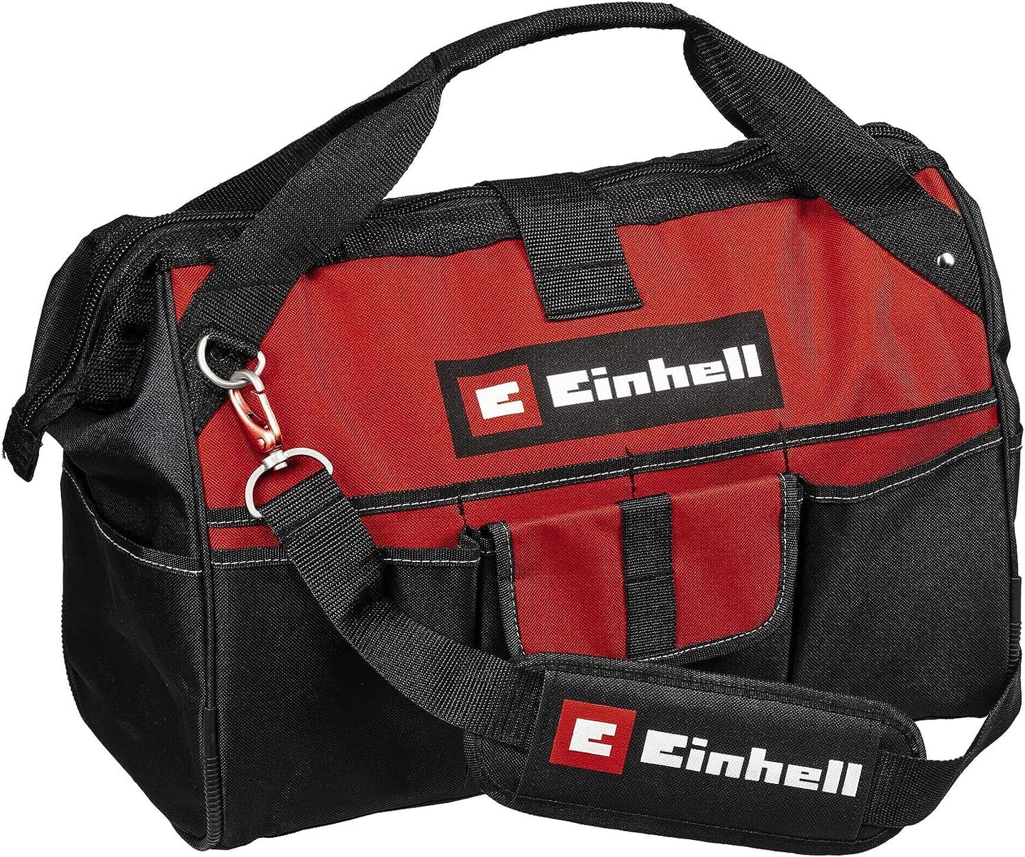 Einhell Borsa Bag 45/29 (per Attrezzi E Accessori, Durevole Con Base Rinforzata, Tracolla, Impugnatura Per Il Trasporto, Diverse Tasche E Scomparti)