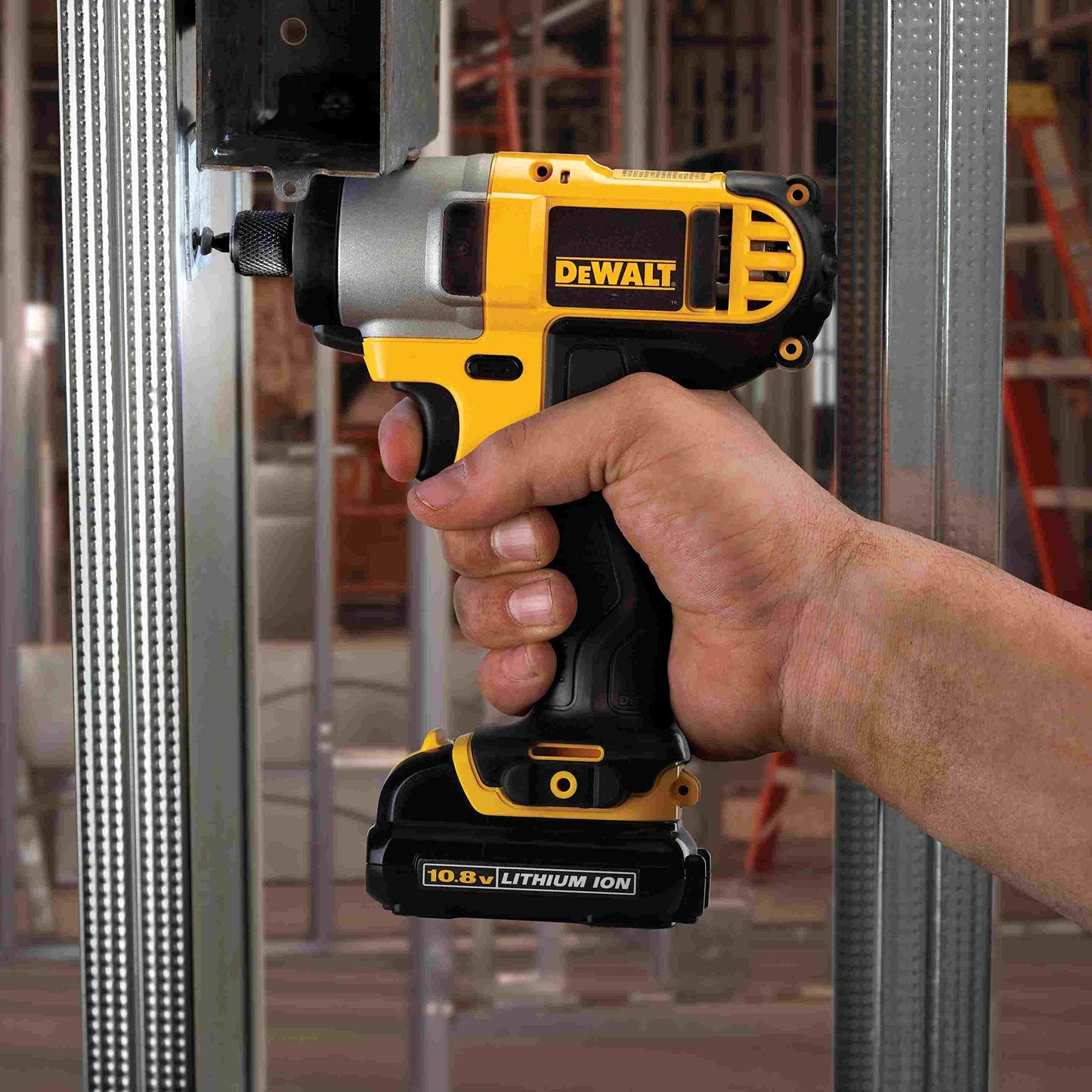 DeWalt DCK211D2T-QW - KIT = 10,8 V XR + trapano a batteria cacciavite Impatto Organizzatore TSTAK XR + V, multicolore, 3/8_pollice