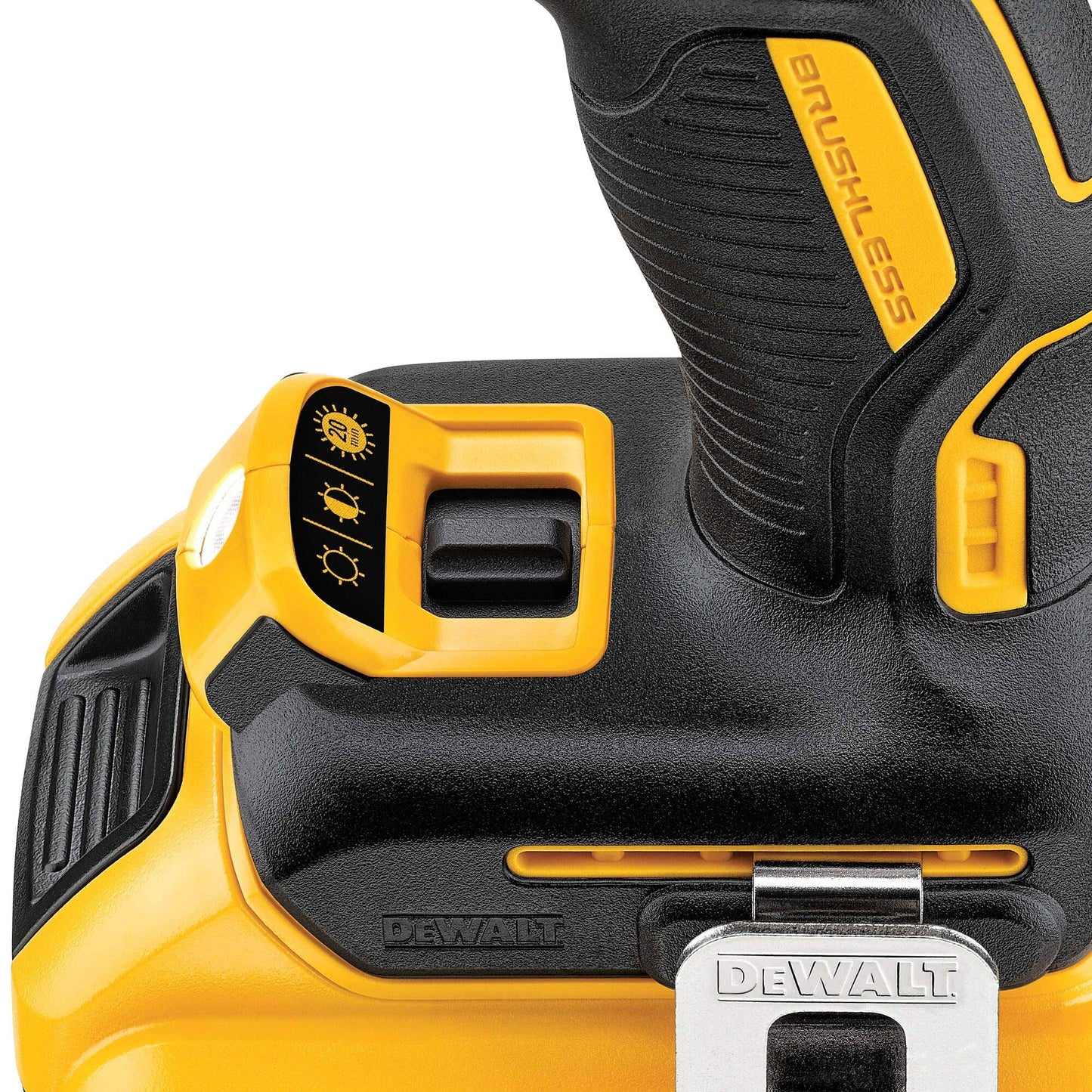 Dewalt Dcd796D2-Qw Trapano Avvitatore a Percussione,2 Velocità, Motore Brushless, con Doppia Batteria in Valigetta Tstak, 460 W, 18 V, Giallo/Nero, 2 Batterie 2 Ah